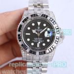 Rolex Submariner Black Dial SS Men's Copy Watch
